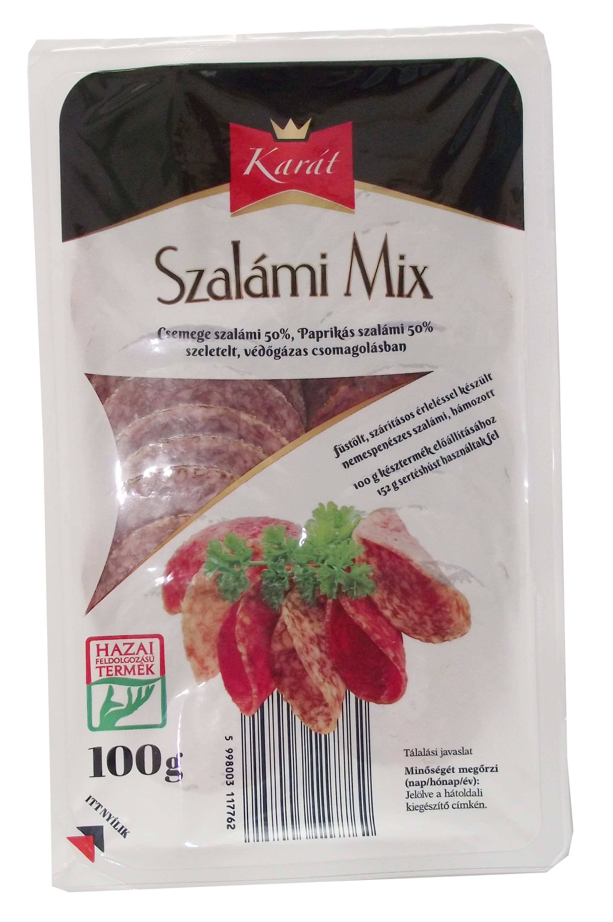 PENNY Karát Szalámi mix szeletelt 100g